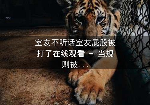 室友不听话室友屁股被打了在线观看 - 当规则被打破,惩罚悄然降临