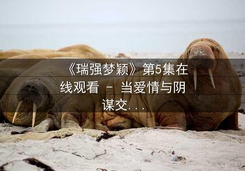 《瑞强梦颖》第5集在线观看 - 当爱情与阴谋交织,谁将揭开真相?