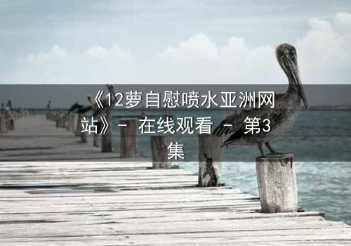 《12萝自慰喷水亚洲网站》- 在线观看 - 第3集