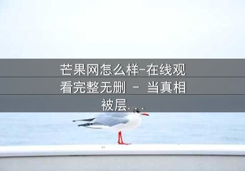 芒果网怎么样-在线观看完整无删 - 当真相被层层剥开,你敢直面结局吗?