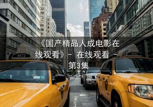 《国产精品人成电影在线观看》- 在线观看 - 第3集