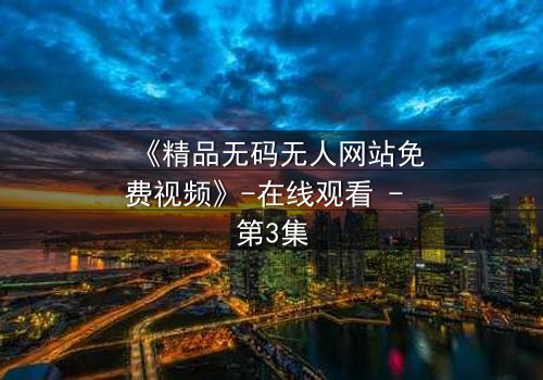 《精品无码无人网站免费视频》-在线观看 - 第3集
